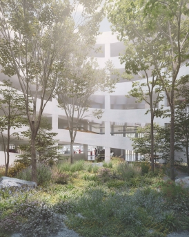 PERSPECTIVE PARKING SILO VALENCIENNES