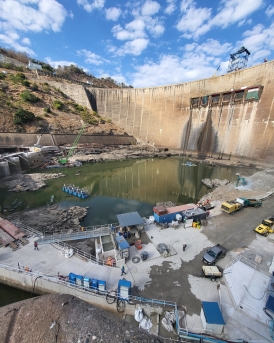 Razel-Bec Barrage Kariba Zambie