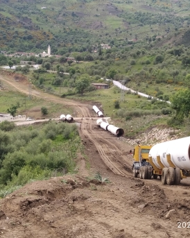 Barrage Tabellout Algerie Razel Bec