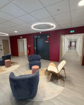 Rénovation énergétique bâtiment d'enseignement existant AFTEC à Rennes, Ille-et-Vilaine (35), Bretagne - conception et réalisation Espace Engineering Fayat, contractant général et maître d'oeuvre