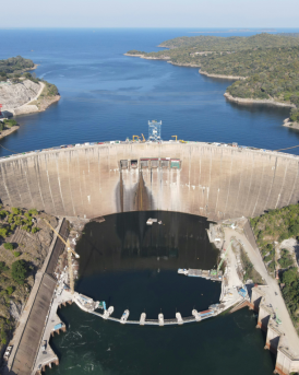 Razel-Bec Barrage Kariba batardeau Zambie