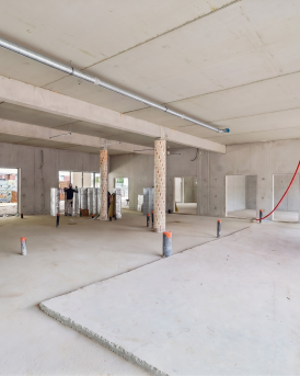 Intérieur chantier