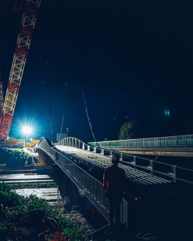 Passerelle de la bâtie