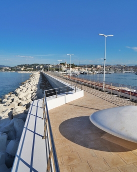 Razel Bec Digue Laubeuf Cannes