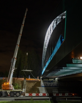 Passerelle N118 Saclay Razel Bec