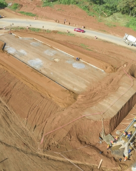 Nkometou Razel Cameroun peage route travaux afrique