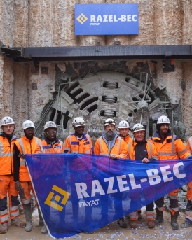 Razel-Bec Réunion chantier Cadereaux de Nîmes