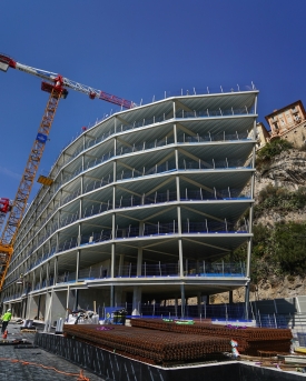 Ilot Pasteur chantier Razel Bec Monaco