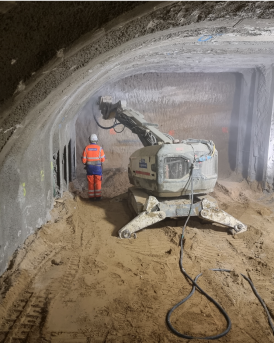 Modernisation de la station métro Saint Charles Marseille travaux Razel Bec