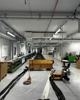 Atelier textile du bâtiment industriel Curtiss-Wright à Genté (16) - conception et réalisation Espace Engineering Fayat