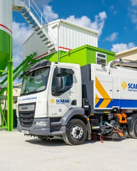 Maven 65 truck-mounted sweeper.
