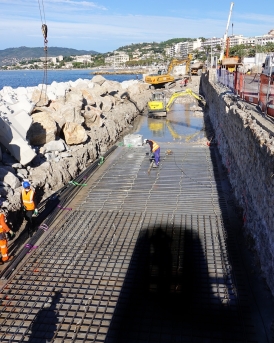 Razel Bec Digue Laubeuf Cannes