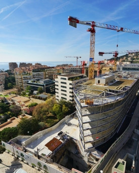Ilot Pasteur chantier Razel Bec Monaco