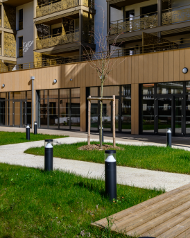 Vue jardin - logements vincennes