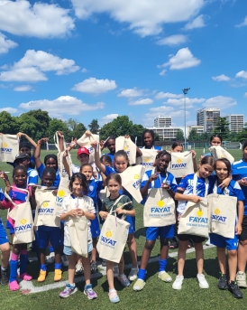 Équipe féminine Thiais FFC x FAYAT ÉNERGIE SERVICES
