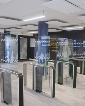 Portiques d'entrée EFREI