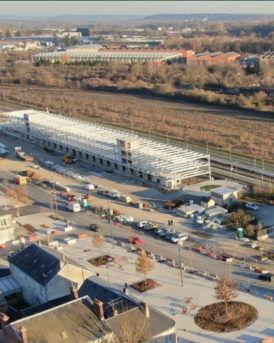 Parking gare de Soissons (02)