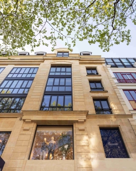 Photo du chantier au 35 Capucines à Paris par Fayat Bâtiment