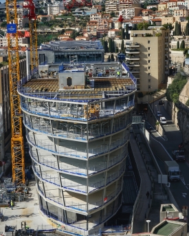 Ilot Pasteur chantier Razel Bec Monaco