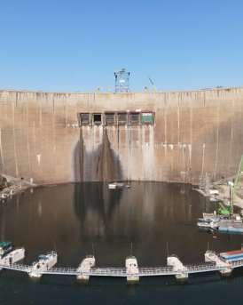 Razel-Bec Barrage Kariba Zambie