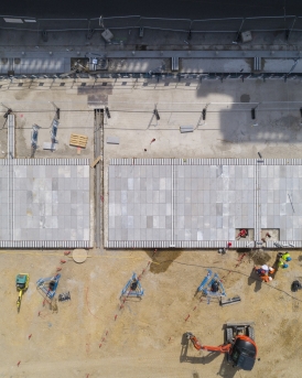 Rénovation place des terreaux Lyon Razel Bec