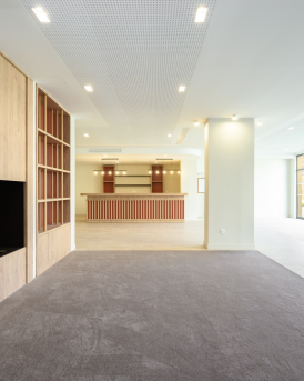 Vue pièce de vie - logements vincennes