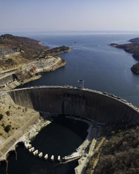 Barrage de Kariba Zambie Razel-Bec