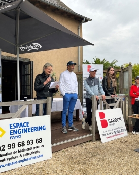 Photo tournoi de golf 2026 au Golf de La Freslonnière, Le Rheu par Espace Engineering Fayat - contractant général et maître d'oeuvre - conception et réalisation