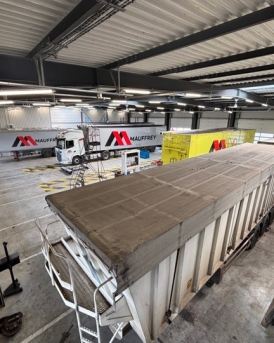 Construction plateforme logistique et bâtiment de bureau à Le Grand-Quevilly, Seine-Maritime (76), Normandie - conception et réalisation Espace Engineering Fayat, contractant général et maître d'œuvre