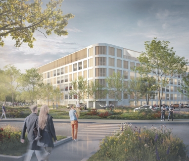 PERSPECTIVE PARKING SILO VALENCIENNES