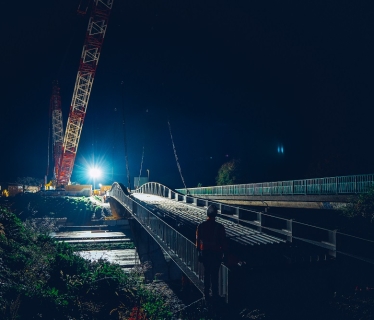 Passerelle de la bâtie