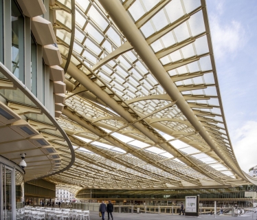 Canopée de paris extérieur