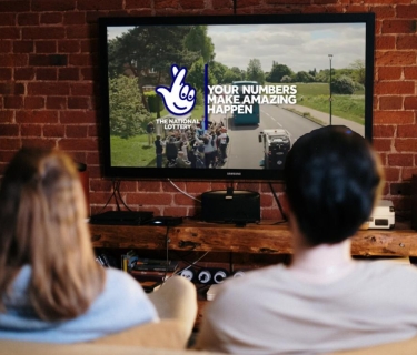 RAVO R1 on the National Lottery Advert