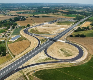 Echangeur Agen Ouest A62 Razel Bec