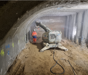 Modernisation de la station métro Saint Charles Marseille travaux Razel Bec