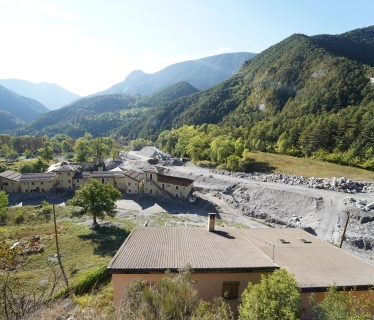 Travaus d'urgence tempête Alex vallée Rora Razel Bec