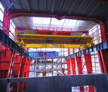 Ponts roulants process
