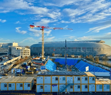 Plan large siège de la carsat