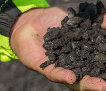 agrégats d'enrobés recyclage ermont