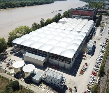 Centre de tri des déchets Véolia à Bègles (33)