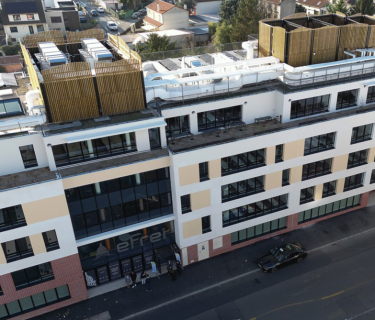 Vue extérieur du bâtiment de l'école EFFREI