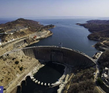 Le barrage de Kariba en Zambie