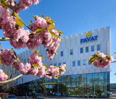 Vue extérieur des bureaux BOMAG et FAYAT ENERGIE SERVICES