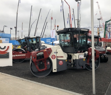 Compacteurs équipés de la techonologie de compactage SEISMIC développée par Dyanapac, filiale du groupe FAYAT