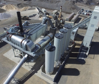 Centrale d'enrobés TRX Ermont