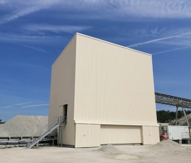 bâtiment industriel à Gudmont-Villiers (52)