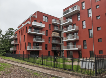 Vue extérieure des logements