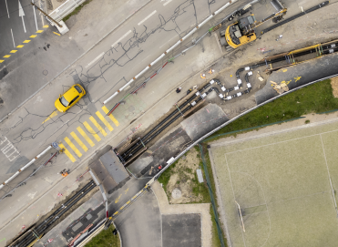 Allée du Mens - Villeurbanne - Canalisations