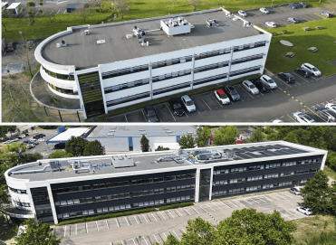 Extension et rénovation bâtiment d'enseignement AFTEC à Rennes, Ille-et-Vilaine (35), Bretagne - conception et réalisation Espace Engineering Fayat, contractant général et maître d'oeuvre