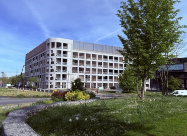Plan large parking silo à Valenciennes